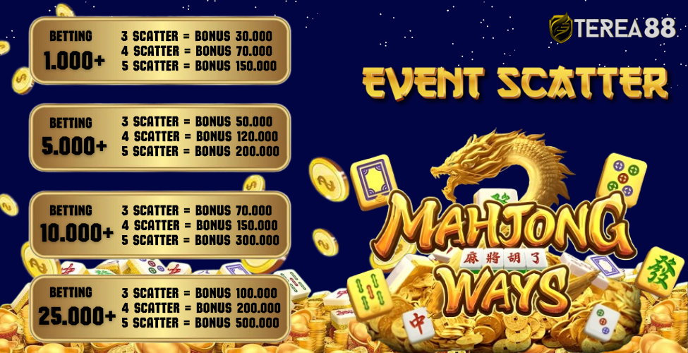 EVENT SCATTER MAHJONG WAYS 1 & 2